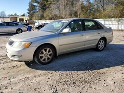 Toyota Avalon XL salvage cars for sale: 2002 Toyota Avalon XL