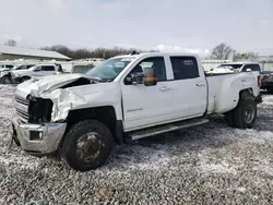Salvage trucks for sale at Avon, MN auction: 2017 Chevrolet Silverado K3500 LT