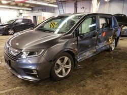 Salvage cars for sale at Wheeling, IL auction: 2019 Honda Odyssey EXL