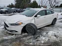 Ford salvage cars for sale: 2017 Ford Fusion Titanium HEV