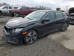 Salvage cars for sale at Duryea, PA auction: 2017 Honda Civic EXL