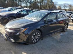 Salvage cars for sale at North Billerica, MA auction: 2022 Toyota Corolla LE