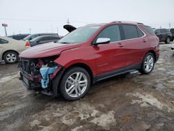 Chevrolet salvage cars for sale: 2018 Chevrolet Equinox Premier