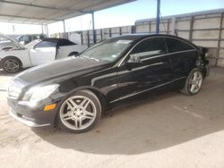 Salvage cars for sale from Copart Anthony, TX: 2012 Mercedes-Benz E 350