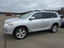 Salvage cars for sale from Copart Brookhaven, NY: 2009 Toyota Highlander Limited