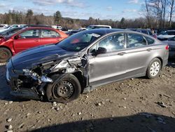 Salvage cars for sale at Candia, NH auction: 2013 Ford Fusion S