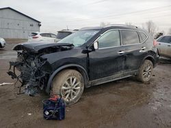 Salvage cars for sale at Portland, MI auction: 2017 Nissan Rogue S