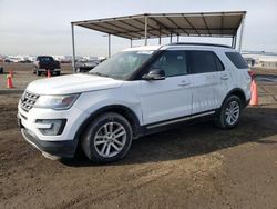 Ford Explorer salvage cars for sale: 2017 Ford Explorer XLT