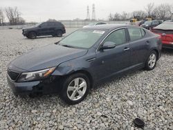 Salvage cars for sale at Barberton, OH auction: 2015 KIA Optima LX