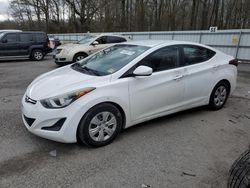 Salvage cars for sale from Copart Glassboro, NJ: 2016 Hyundai Elantra SE