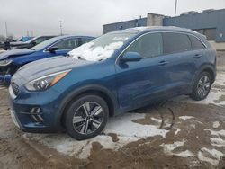 Salvage cars for sale at Woodhaven, MI auction: 2022 KIA Niro LX