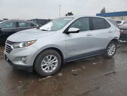 Salvage cars for sale from Copart Woodhaven, MI: 2020 Chevrolet Equinox LT