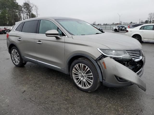 2016 Lincoln MKX Reserve