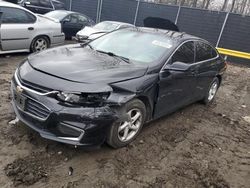 Chevrolet Malibu ls salvage cars for sale: 2018 Chevrolet Malibu LS