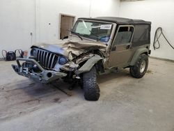 Salvage cars for sale at Madisonville, TN auction: 2004 Jeep Wrangler / TJ Sport