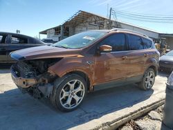 Ford Escape Titanium salvage cars for sale: 2017 Ford Escape Titanium