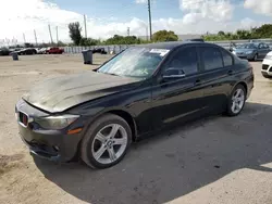 Vehiculos salvage en venta de Copart Miami, FL: 2015 BMW 328 I