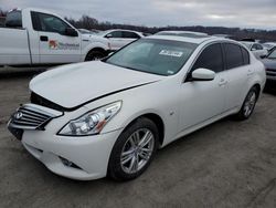 Salvage cars for sale at Cahokia Heights, IL auction: 2015 Infiniti Q40
