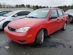 Ford Focus ZX4 salvage cars for sale: 2005 Ford Focus ZX4