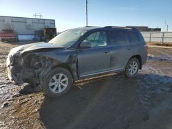 Salvage cars for sale from Copart Bismarck, ND: 2012 Toyota Highlander Base