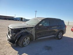 Salvage cars for sale from Copart Andrews, TX: 2020 Ford Explorer XLT