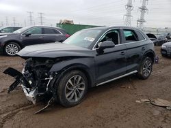 Audi salvage cars for sale: 2021 Audi Q5 Premium Plus