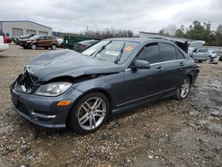 Salvage cars for sale from Copart Memphis, TN: 2013 Mercedes-Benz C 250