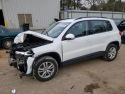 Salvage cars for sale at Austell, GA auction: 2017 Volkswagen Tiguan S