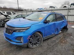 Salvage cars for sale from Copart York Haven, PA: 2024 Chevrolet Equinox RS