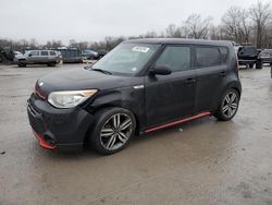 Salvage cars for sale from Copart Ellwood City, PA: 2015 KIA Soul +