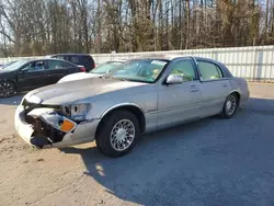 Lincoln Town car Signature salvage cars for sale: 2001 Lincoln Town Car Signature