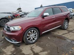 Dodge Durango Vehiculos salvage en venta: 2018 Dodge Durango Citadel