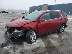 Salvage cars for sale from Copart Woodhaven, MI: 2021 Chevrolet Equinox LT