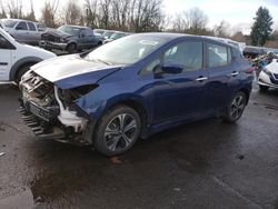 Nissan Leaf Vehiculos salvage en venta: 2020 Nissan Leaf SV Plus