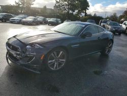 Salvage cars for sale at San Martin, CA auction: 2015 Jaguar XKR