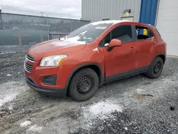 Salvage cars for sale from Copart Elmsdale, NS: 2016 Chevrolet Trax LS