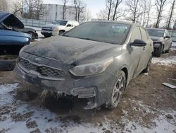 Salvage cars for sale at Central Square, NY auction: 2021 KIA Forte FE