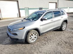 Salvage cars for sale from Copart Leroy, NY: 2016 Jeep Cherokee Latitude