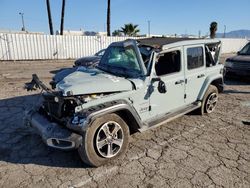 Salvage cars for sale from Copart Van Nuys, CA: 2023 Jeep Wrangler Sahara