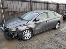 Nissan Sentra S Vehiculos salvage en venta: 2018 Nissan Sentra S