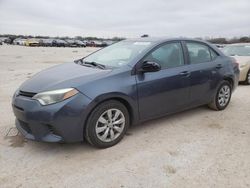 Vehiculos salvage en venta de Copart San Antonio, TX: 2015 Toyota Corolla L