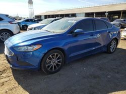 Salvage cars for sale at Phoenix, AZ auction: 2017 Ford Fusion SE