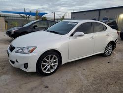 Salvage cars for sale from Copart Arcadia, FL: 2012 Lexus IS 250