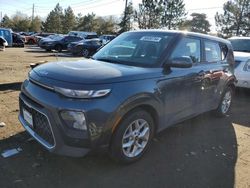 Salvage cars for sale at Brighton, CO auction: 2022 KIA Soul LX