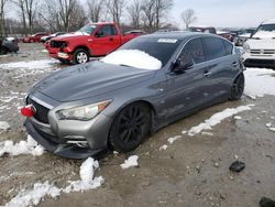 Salvage cars for sale from Copart Cicero, IN: 2014 Infiniti Q50 Base