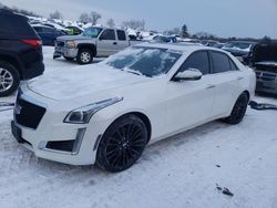 Salvage cars for sale from Copart West Warren, MA: 2015 Cadillac CTS Luxury Collection