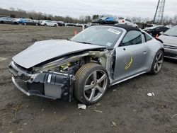 Salvage cars for sale at Windsor, NJ auction: 2024 Porsche 911 Targa 4S