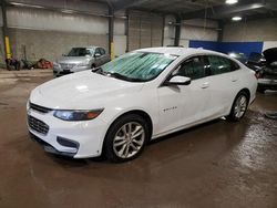 Salvage cars for sale from Copart Chalfont, PA: 2018 Chevrolet Malibu LT