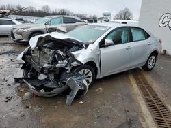 Salvage cars for sale from Copart Hillsborough, NJ: 2017 Toyota Corolla L