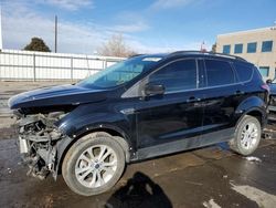 Ford Escape SE salvage cars for sale: 2017 Ford Escape SE